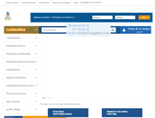 Tablet Screenshot of piscinasgeiser.com